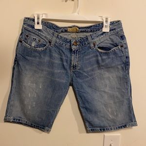 BKE Denim Bermuda shorts
